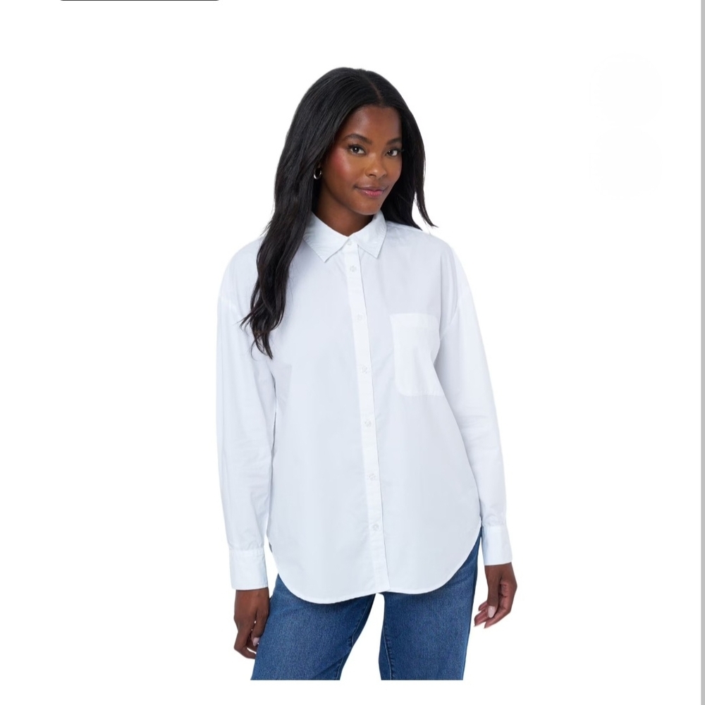 Edited by Remi Bader Women's Oversized Button-Down Shirt